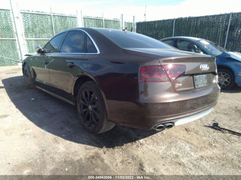 2013 AUDI S8 WAUD2AFD8DN022541