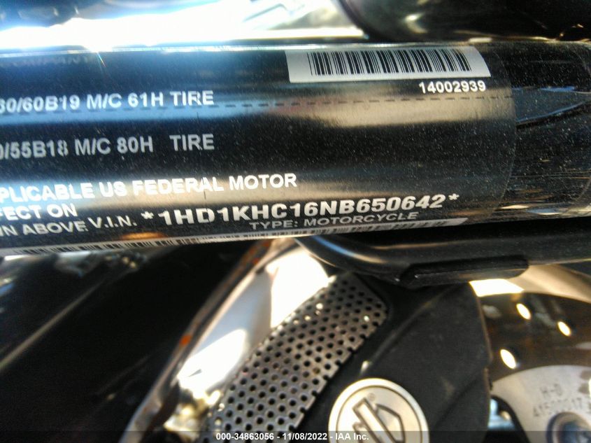2022 HARLEY-DAVIDSON FLTRX 1HD1KHC16NB650642