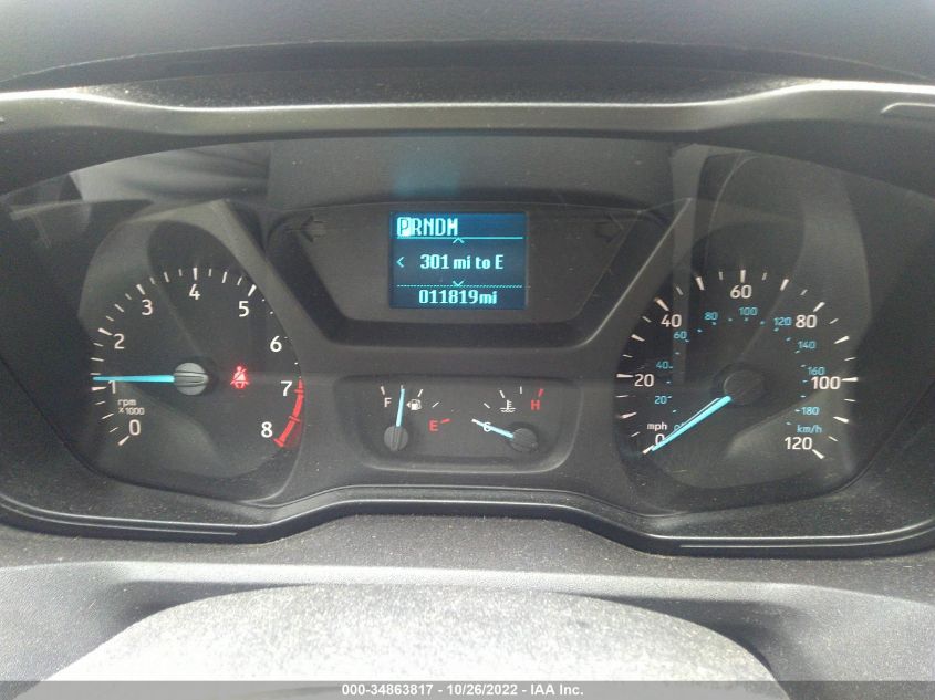 2019 FORD TRANSIT PASSENGER WAGON XL/XLT 1FBZX2YM3KKB46457
