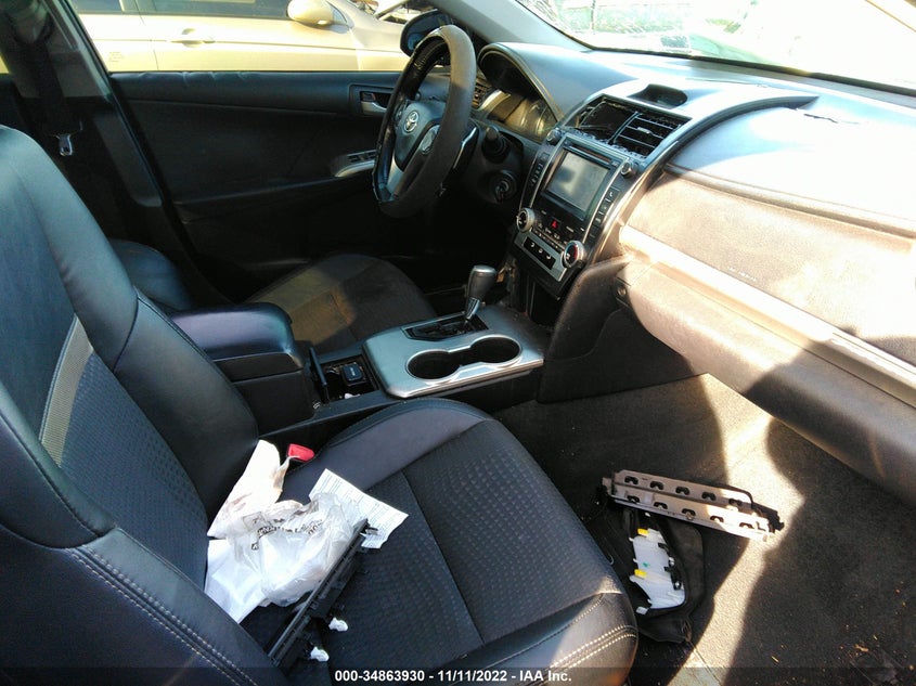 2012 TOYOTA CAMRY VIN: 4T1BF1FK1CU030607