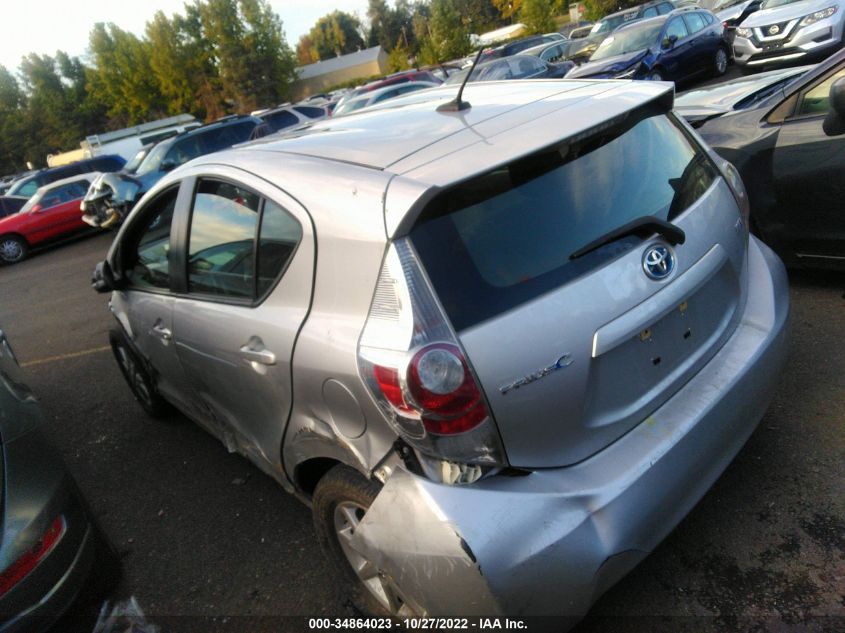 2014 TOYOTA PRIUS C ONE/THREE/TWO/FOUR JTDKDTB34E1568081