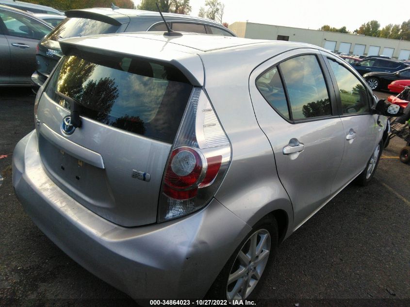 2014 TOYOTA PRIUS C ONE/THREE/TWO/FOUR JTDKDTB34E1568081