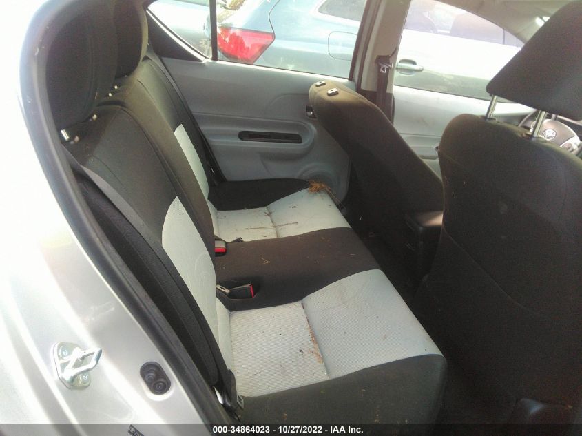 2014 TOYOTA PRIUS C ONE/THREE/TWO/FOUR JTDKDTB34E1568081