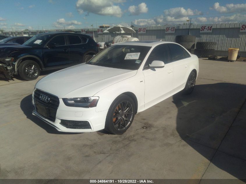 2015 AUDI A4 PREMIUM WAUAFAFL0FN005783
