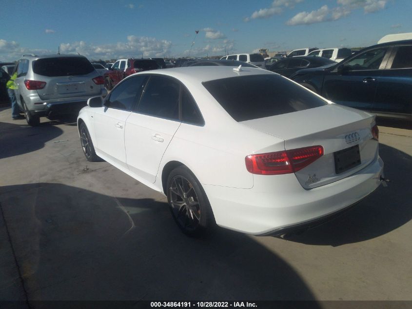 2015 AUDI A4 PREMIUM WAUAFAFL0FN005783