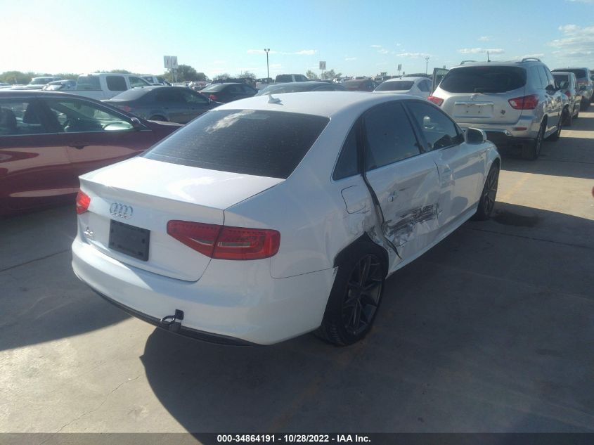 2015 AUDI A4 PREMIUM WAUAFAFL0FN005783