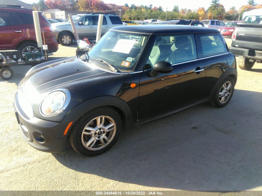 2013 MINI COOPER HARDTOP WMWSU3C55DT678105
