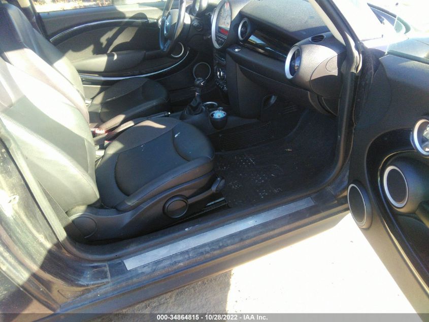 2013 MINI COOPER HARDTOP WMWSU3C55DT678105