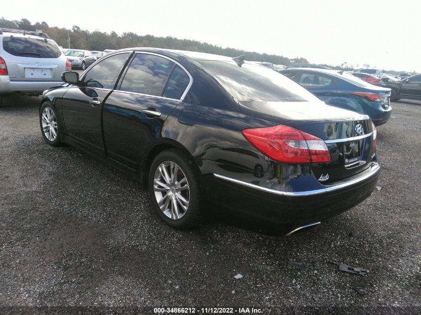 2013 HYUNDAI GENESIS 3.8L KMHGC4DD1DU228089
