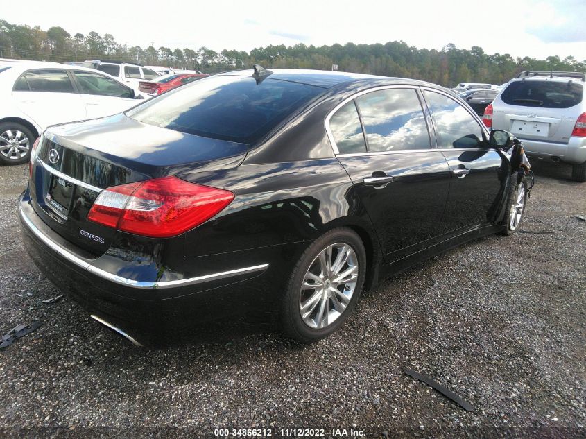 2013 HYUNDAI GENESIS 3.8L KMHGC4DD1DU228089