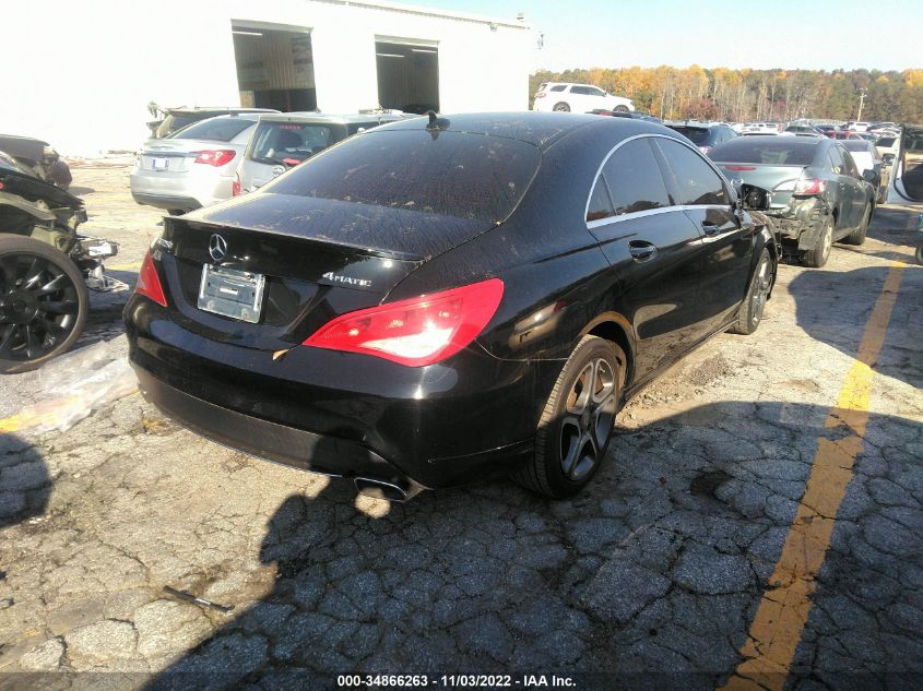 2014 MERCEDES-BENZ CLA-CLASS CLA 250 WDDSJ4GB6EN114296