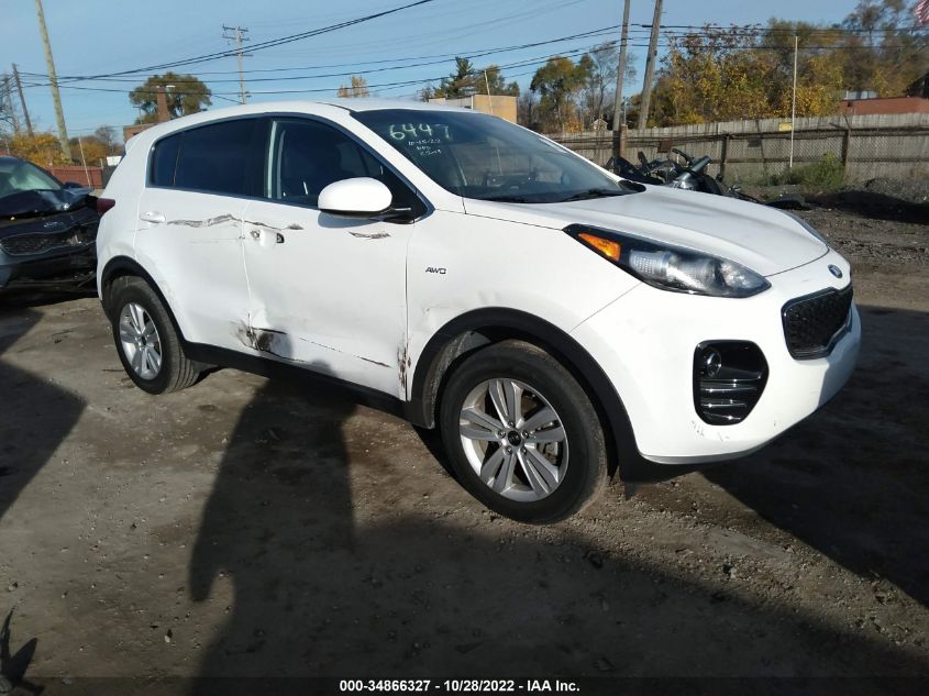 2018 KIA SPORTAGE LX - KNDPMCAC6J7486447