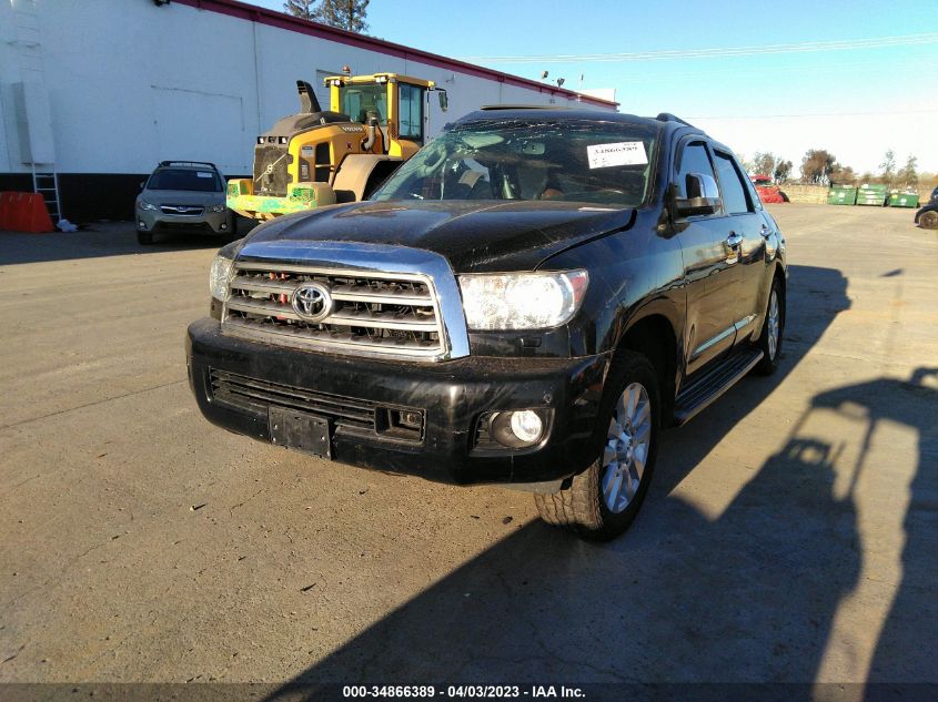 2014 TOYOTA SEQUOIA PLATINUM - 5TDDY5G18ES102592