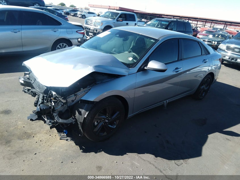 2022 HYUNDAI ELANTRA VIN: 5NPLS4AGXNH056757