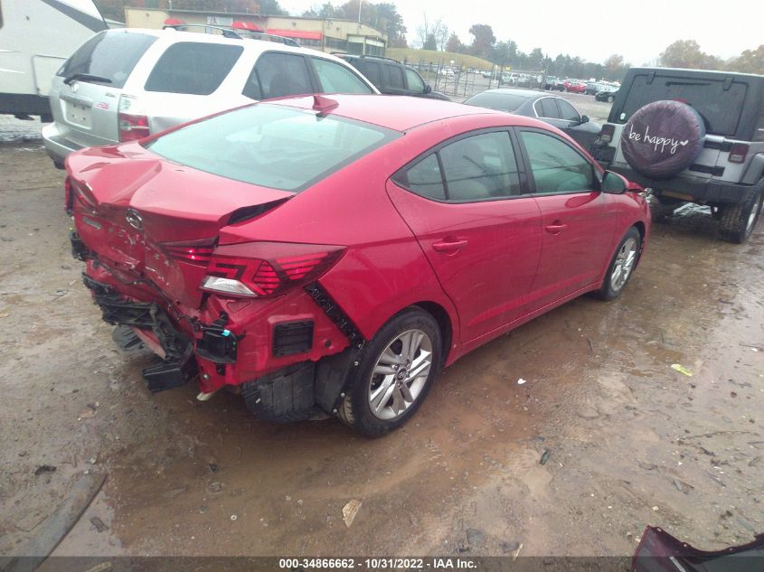 VIN KMHD84LF2KU806768 2019 HYUNDAI ELANTRA SEL