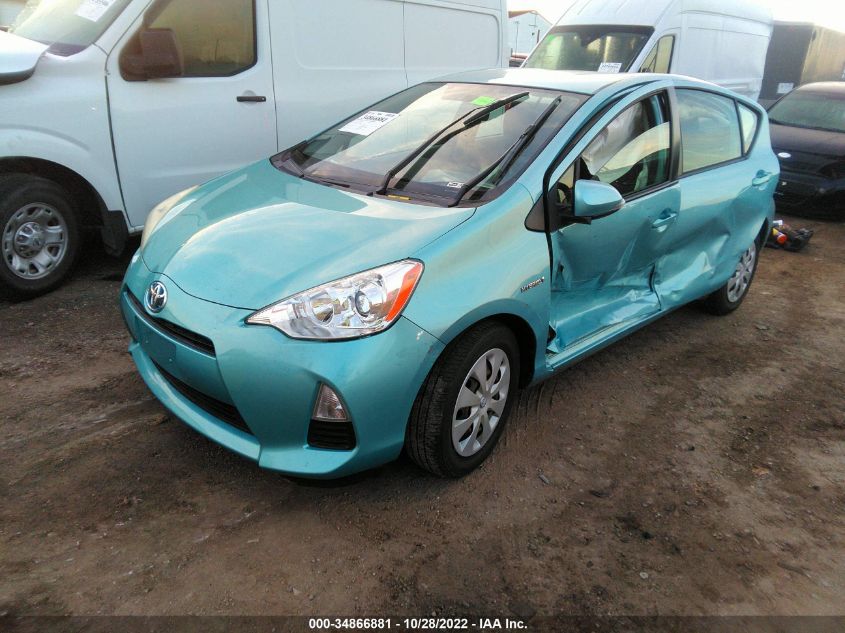 2013 TOYOTA PRIUS C ONE/TWO/THREE/FOUR JTDKDTB35D1045215