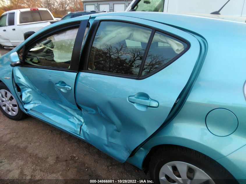 2013 TOYOTA PRIUS C ONE/TWO/THREE/FOUR JTDKDTB35D1045215