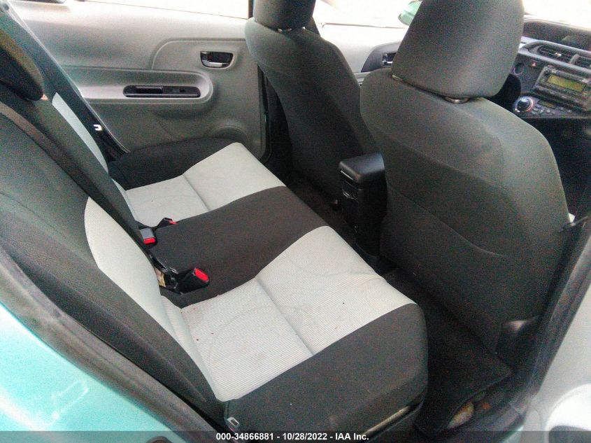 2013 TOYOTA PRIUS C ONE/TWO/THREE/FOUR JTDKDTB35D1045215