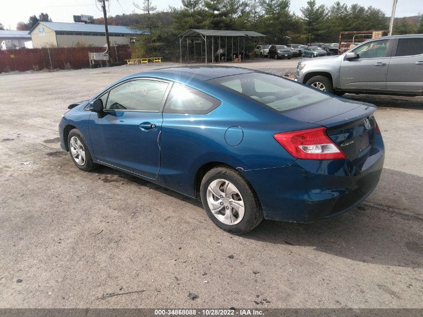 2013 HONDA CIVIC CPE LX 2HGFG3B51DH520498