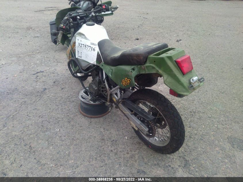 2001 KAWASAKI KL650 A JKAKLEA141A070594