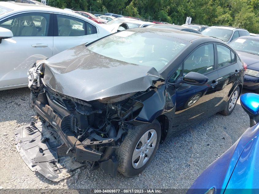 2015 KIA FORTE LX KNAFK4A69F5392502