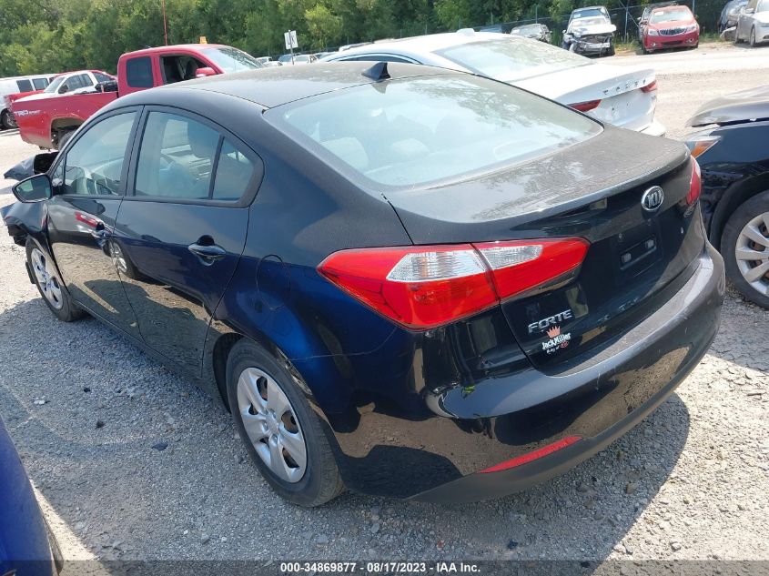 2015 KIA FORTE LX KNAFK4A69F5392502