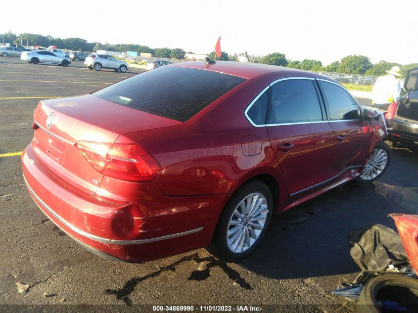 2016 VOLKSWAGEN PASSAT 1.8T SE 1VWBS7A35GC013742