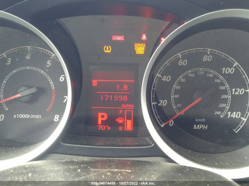 2013 MITSUBISHI LANCER ES JA32U2FU0DU016408