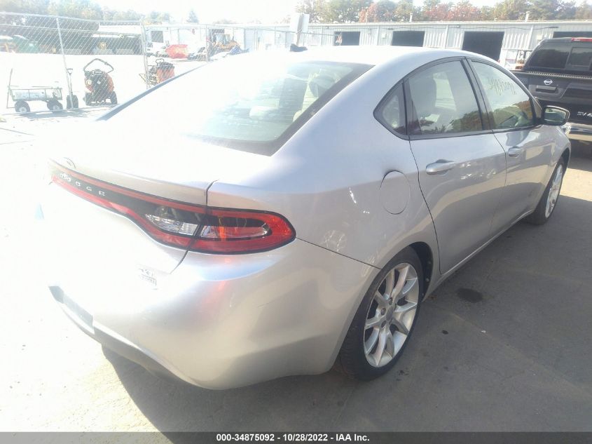 2013 DODGE DART SXT 1C3CDFBH2DD153246