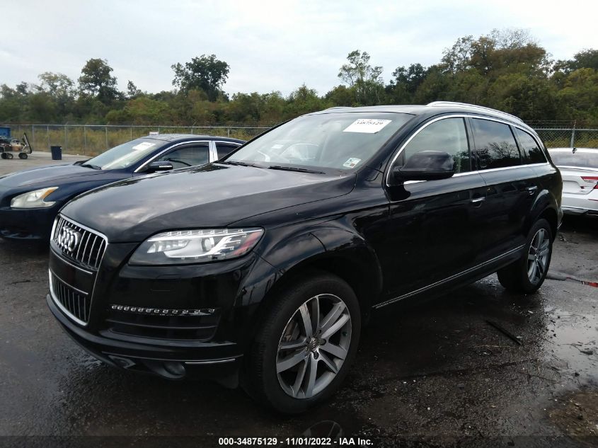 VIN WA1LGBFE2ED001930 2014 AUDI Q7 no.2