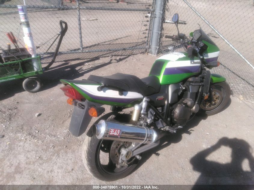 2001 KAWASAKI ZR1200 A JKAZR9A101A006511