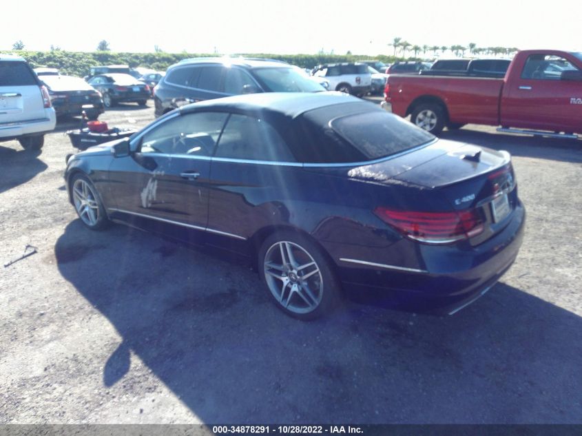 2015 MERCEDES-BENZ E 400 WDDKK6FF3FF306865