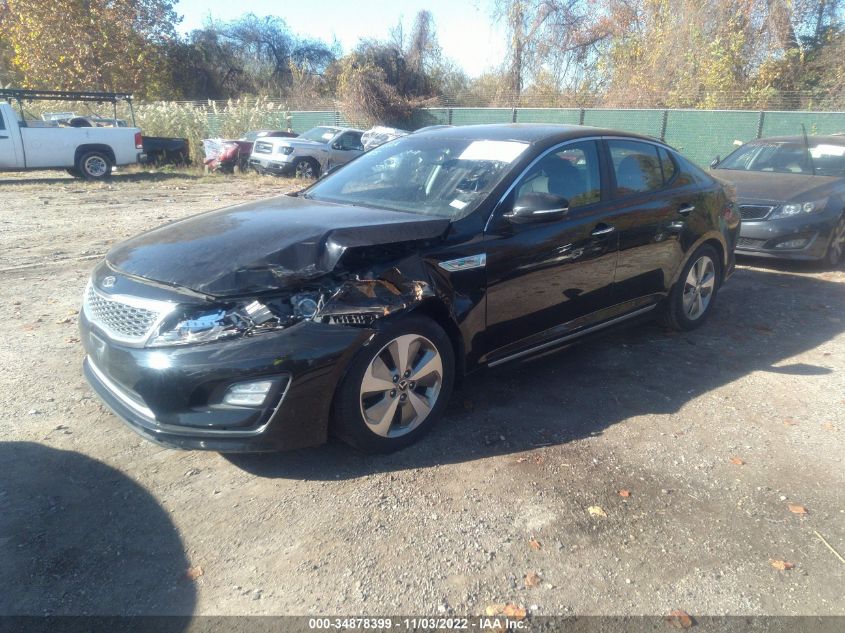 2014 KIA OPTIMA HYBRID EX KNAGN4AD9E5065512