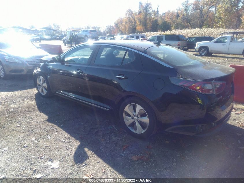 2014 KIA OPTIMA HYBRID EX KNAGN4AD9E5065512