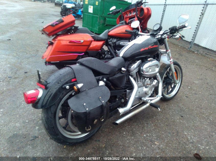 2013 HARLEY-DAVIDSON XL883 SUPERLOW 1HD4CR215DC449678