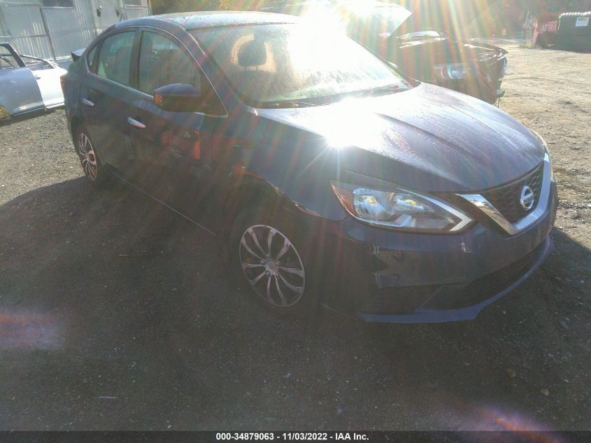 VIN 3N1AB7AP6HY408607 2017 NISSAN SENTRA SV