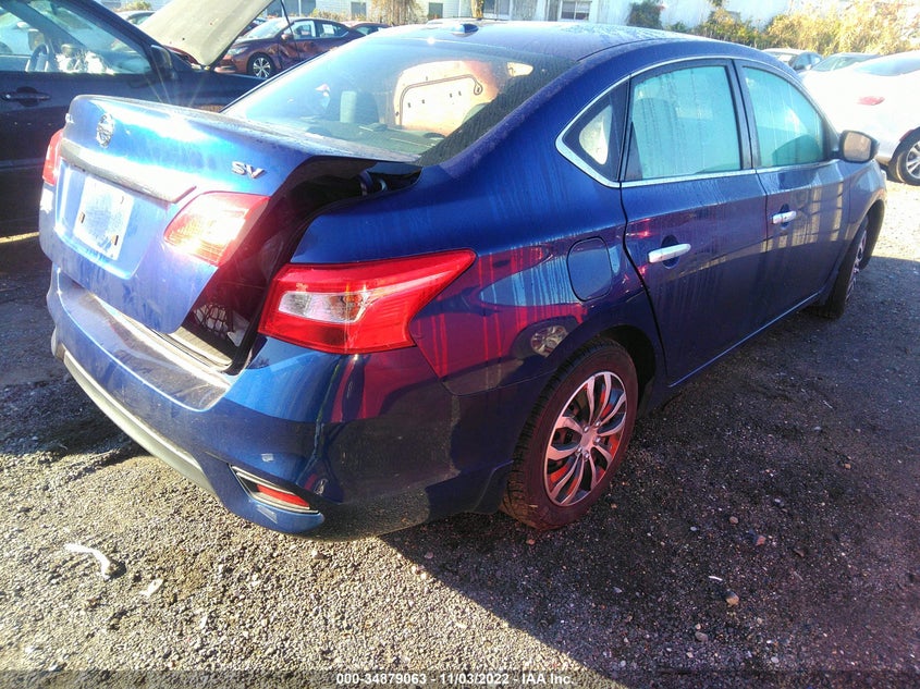 VIN 3N1AB7AP6HY408607 2017 NISSAN SENTRA SV