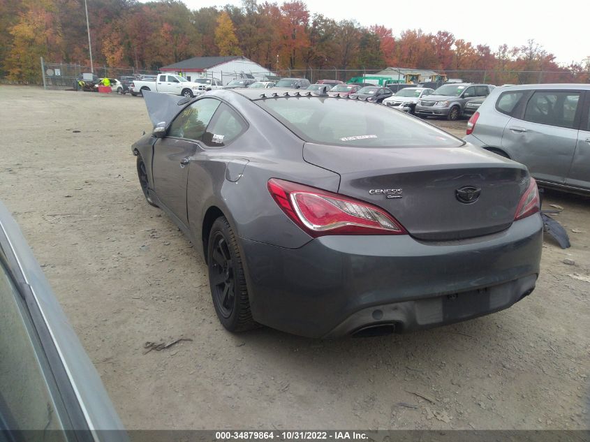 2016 HYUNDAI GENESIS COUPE 3.8L BASE KMHHT6KJ4GU131384