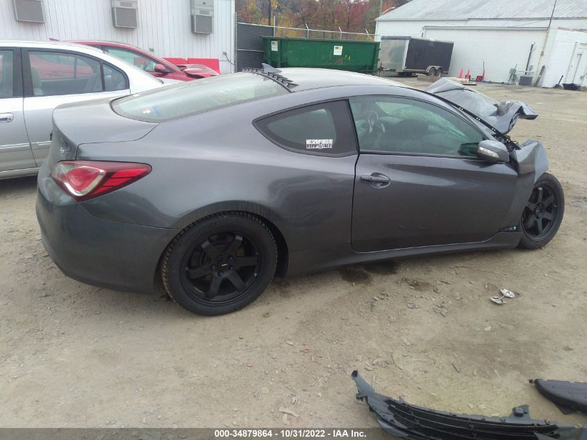 2016 HYUNDAI GENESIS COUPE 3.8L BASE KMHHT6KJ4GU131384