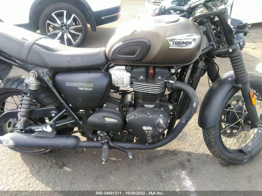 2020 TRIUMPH MOTORCYCLE BONNEVILLE T100 - SMTD10GN1LT991181