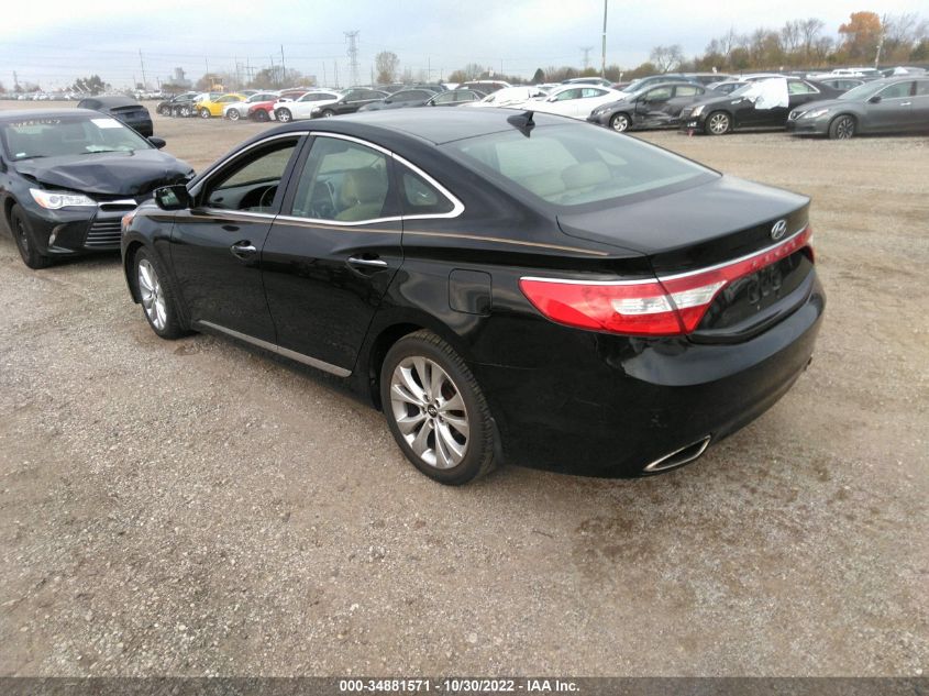2014 HYUNDAI AZERA KMHFG4JG0EA350816