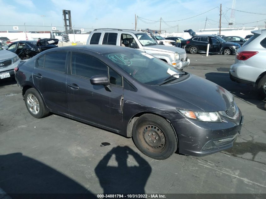 2014 HONDA CIVIC LX - 19XFB2F52EE255055