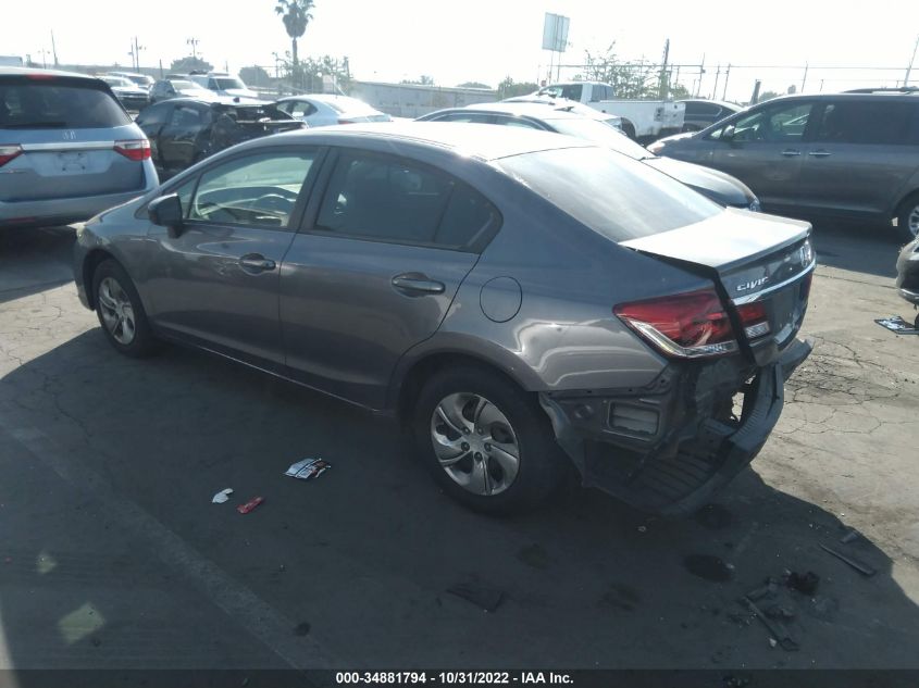2014 HONDA CIVIC LX - 19XFB2F52EE255055