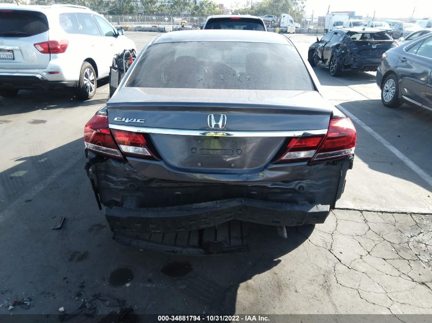 2014 HONDA CIVIC LX - 19XFB2F52EE255055