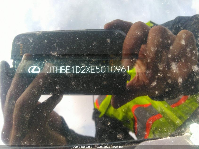 2014 LEXUS IS 350 JTHBE1D2XE5010961