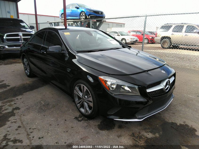 VIN WDDSJ4EBXJN679616 2018 MERCEDES-BENZ CLA no.1