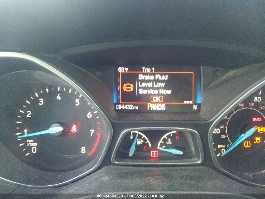 2016 FORD FOCUS TITANIUM 1FADP3N22GL239573