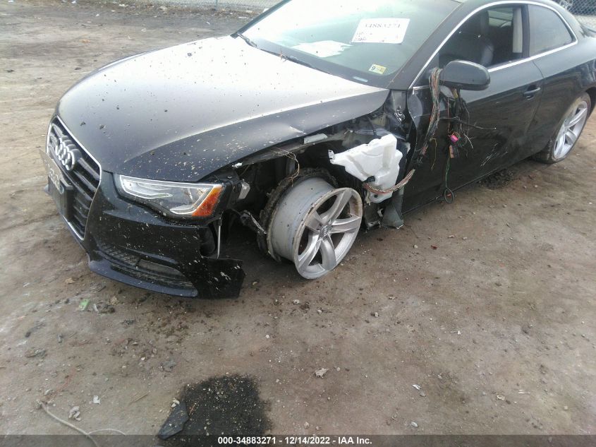 2013 AUDI A5 PREMIUM WAUCFAFR5DA034309