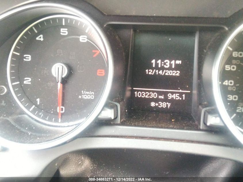 2013 AUDI A5 PREMIUM WAUCFAFR5DA034309