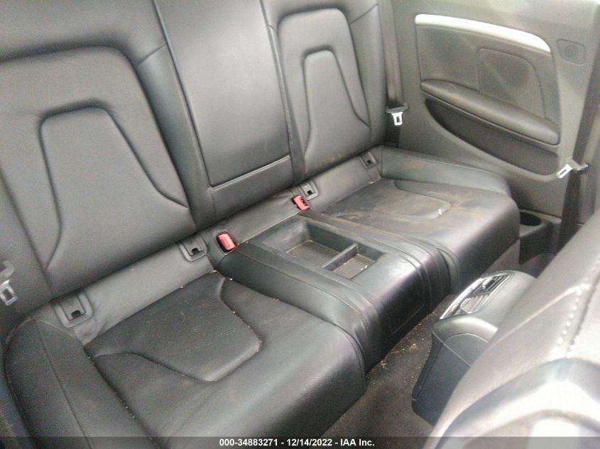 2013 AUDI A5 PREMIUM WAUCFAFR5DA034309